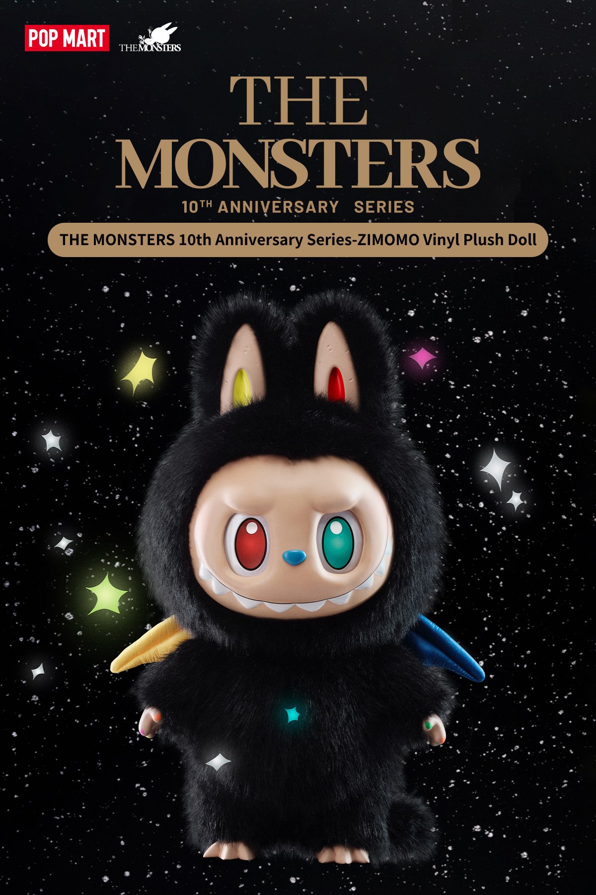 THE MONSTERS 10thAnniversary ZIMOMOぬいぐるみ THE MONSTERS 10th Anniversary シリーズ ZIMOMO ぬいぐるみ | POP