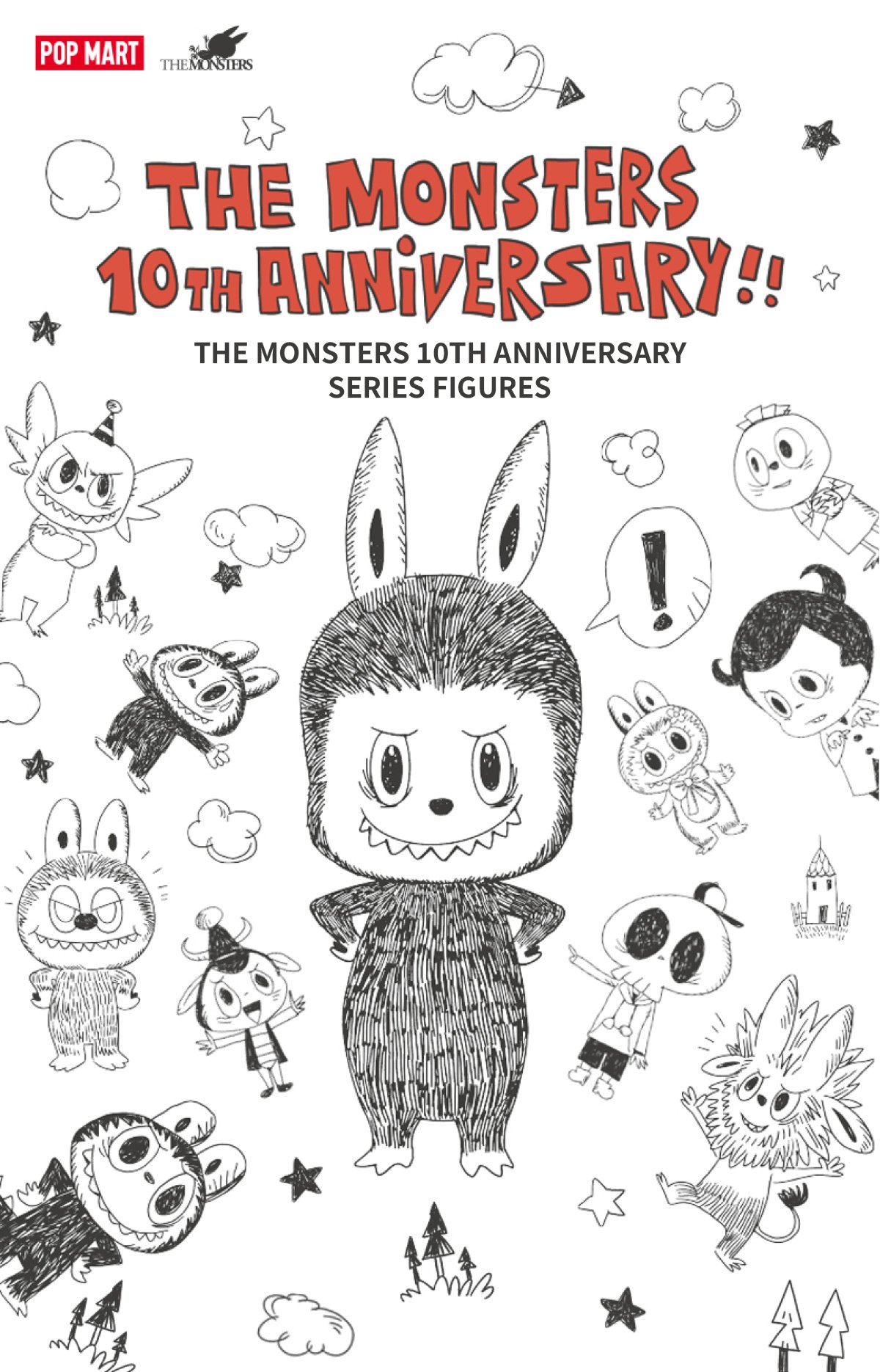 THE MONSTERS 10th Anniversary シリーズ | POP MART (Japan)