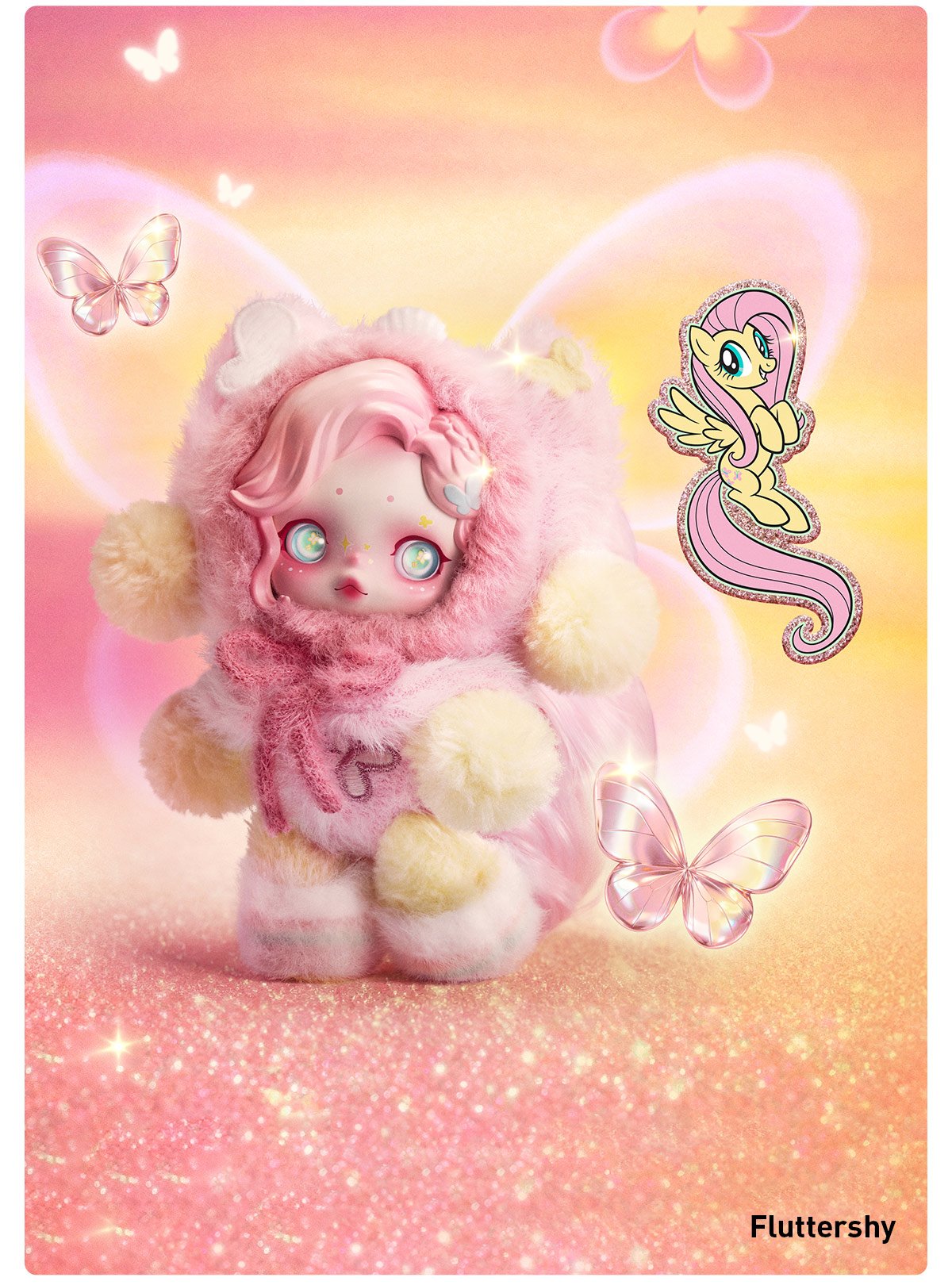 θSKULLPANDA × My Little Pony シリーズ ぬいぐるみペンダント