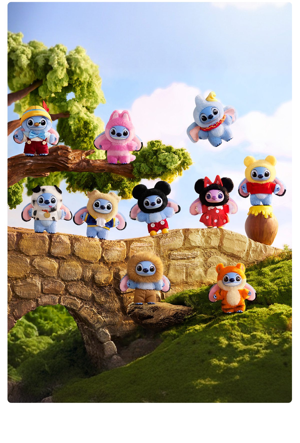 Stitch Adventure シリーズ ぬいぐるみペンダント | POP MART (Japan)