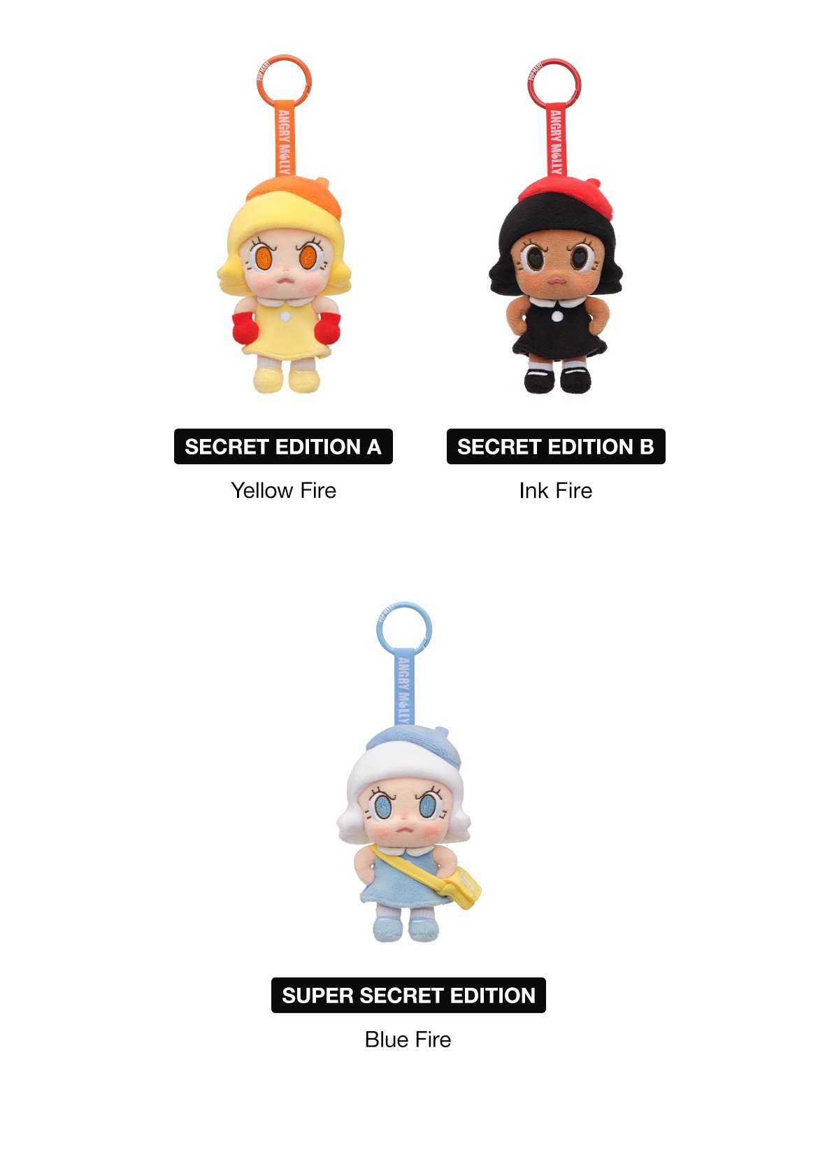 Angry Molly - Angry Energy Series Plush Pendant | POP MART (Singapore)