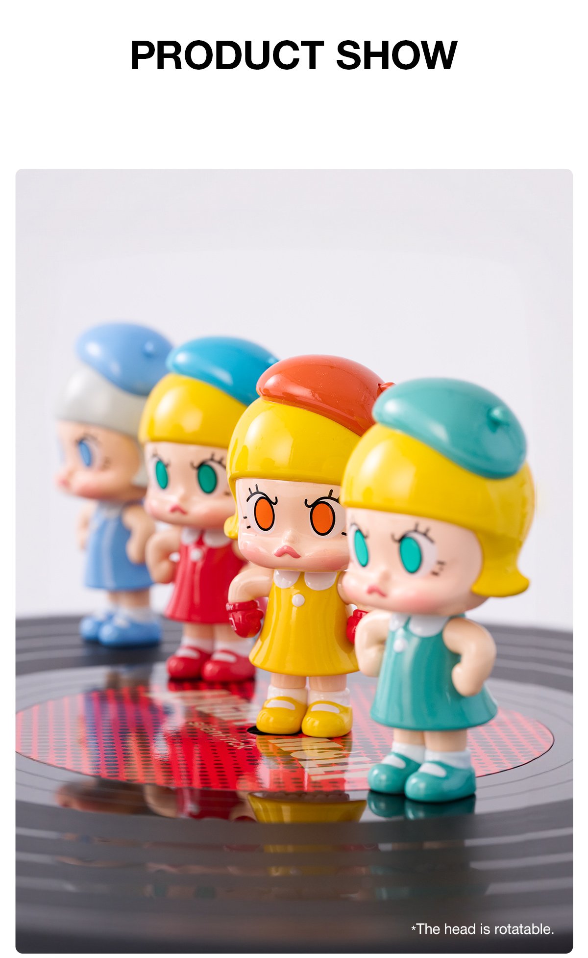 Angry Molly Mini Figure Set - Long Play 9 | ポップマート