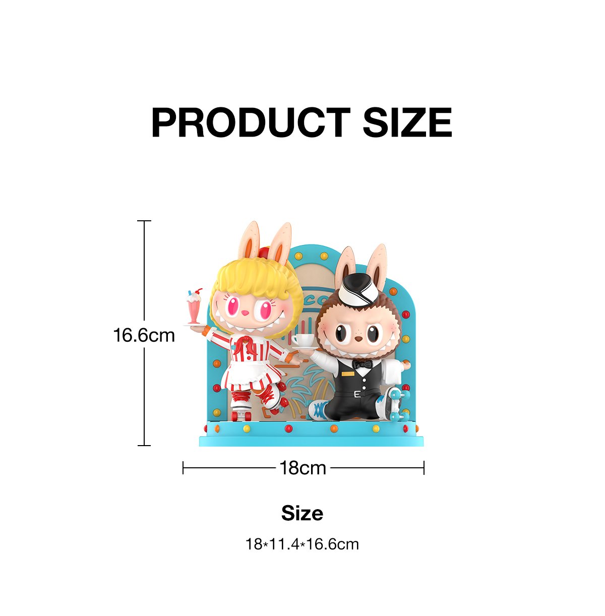 THE MONSTERS Cafeteria Figurine | POP MART (Malaysia)