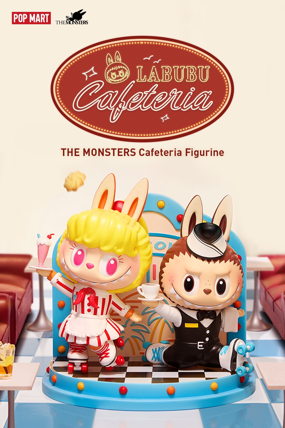 THE MONSTERS Cafeteria Figurine | POP MART (New Zealand)