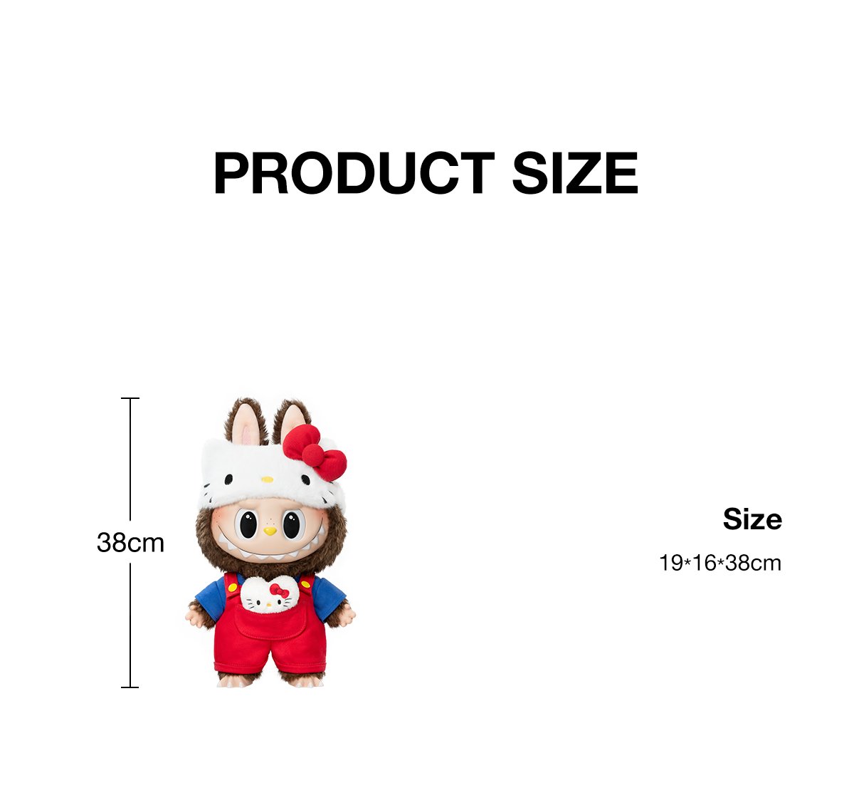 THE MONSTERS × HELLO KITTY-Vinyl Plush Doll | POP MART (New Zealand)