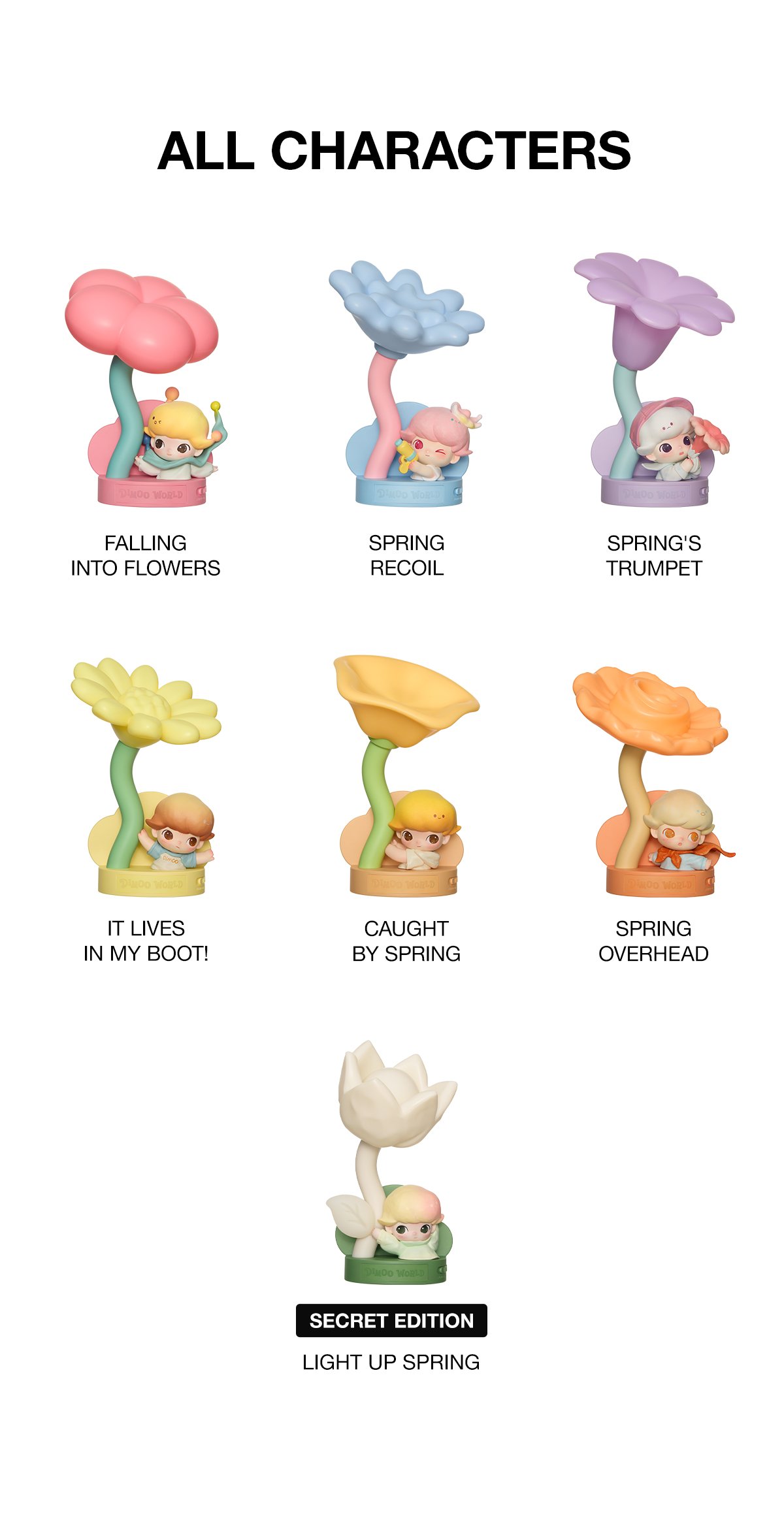 DIMOO Moments in Bloom Series - Sensor-activated Nightlight Blind