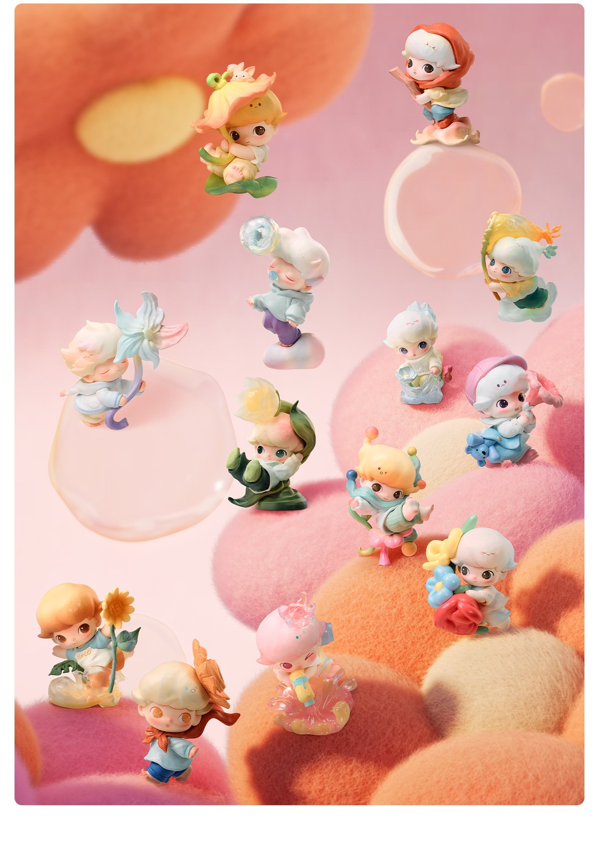 DIMOO Moments in Bloom シリーズ | POP MART (Japan)