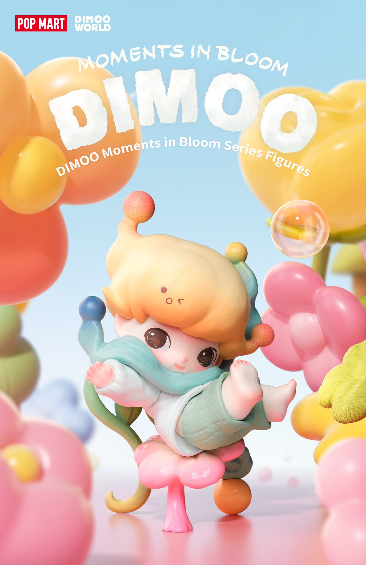DIMOO Moments in Bloom シリーズ | POP MART (Japan)