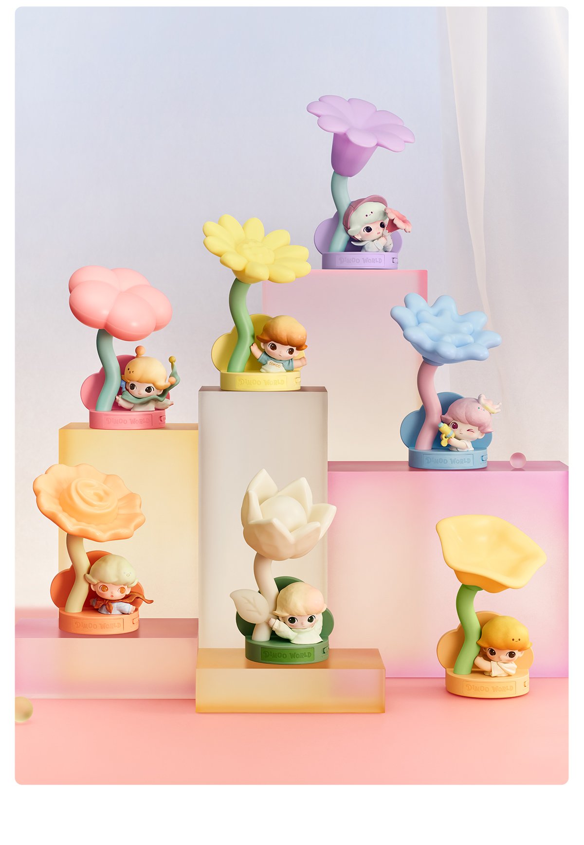 DIMOO Moments in Bloom Series - Sensor-activated Nightlight Blind