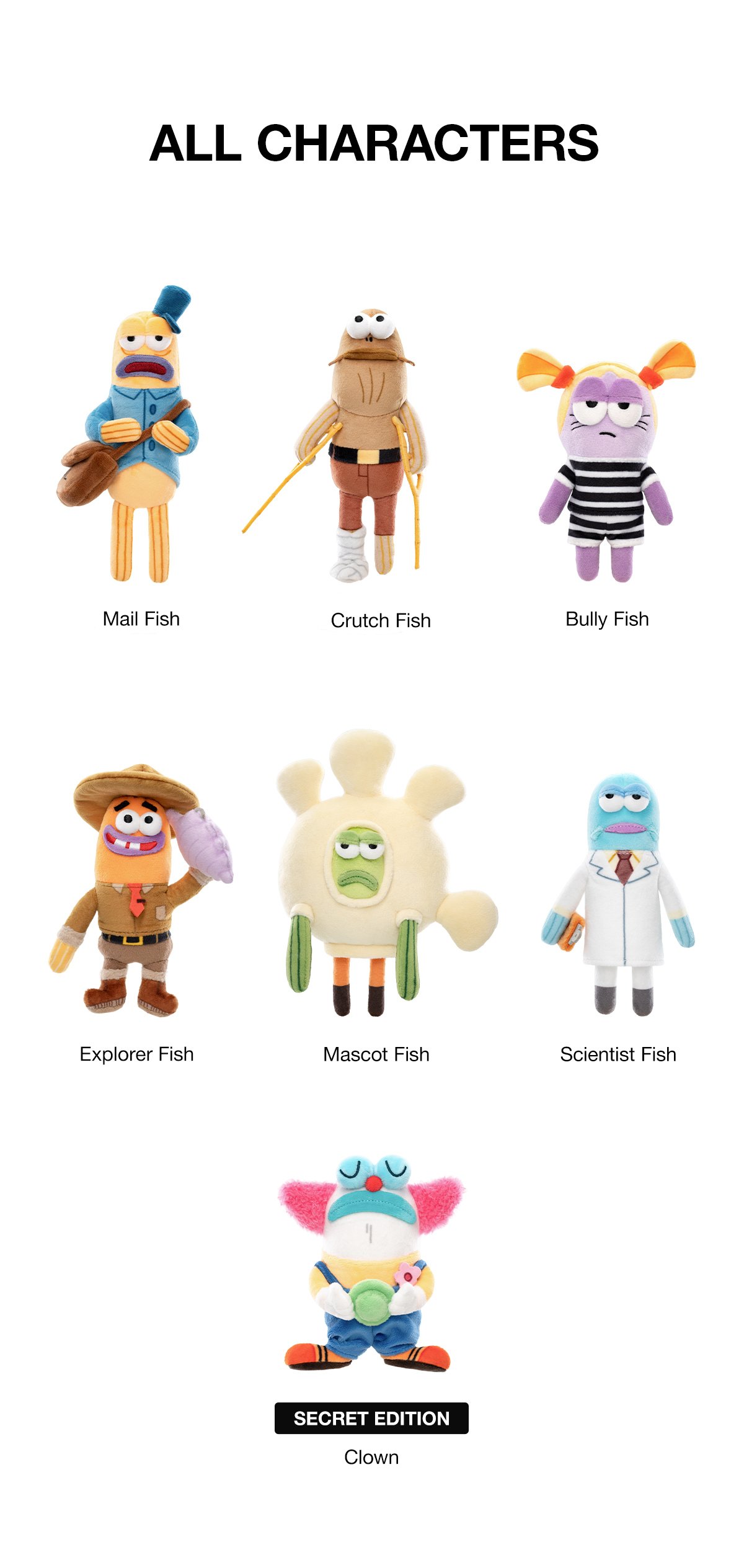 Residents of Bikini Bottom-Whimsical Plush Part2 | POP MART (New
