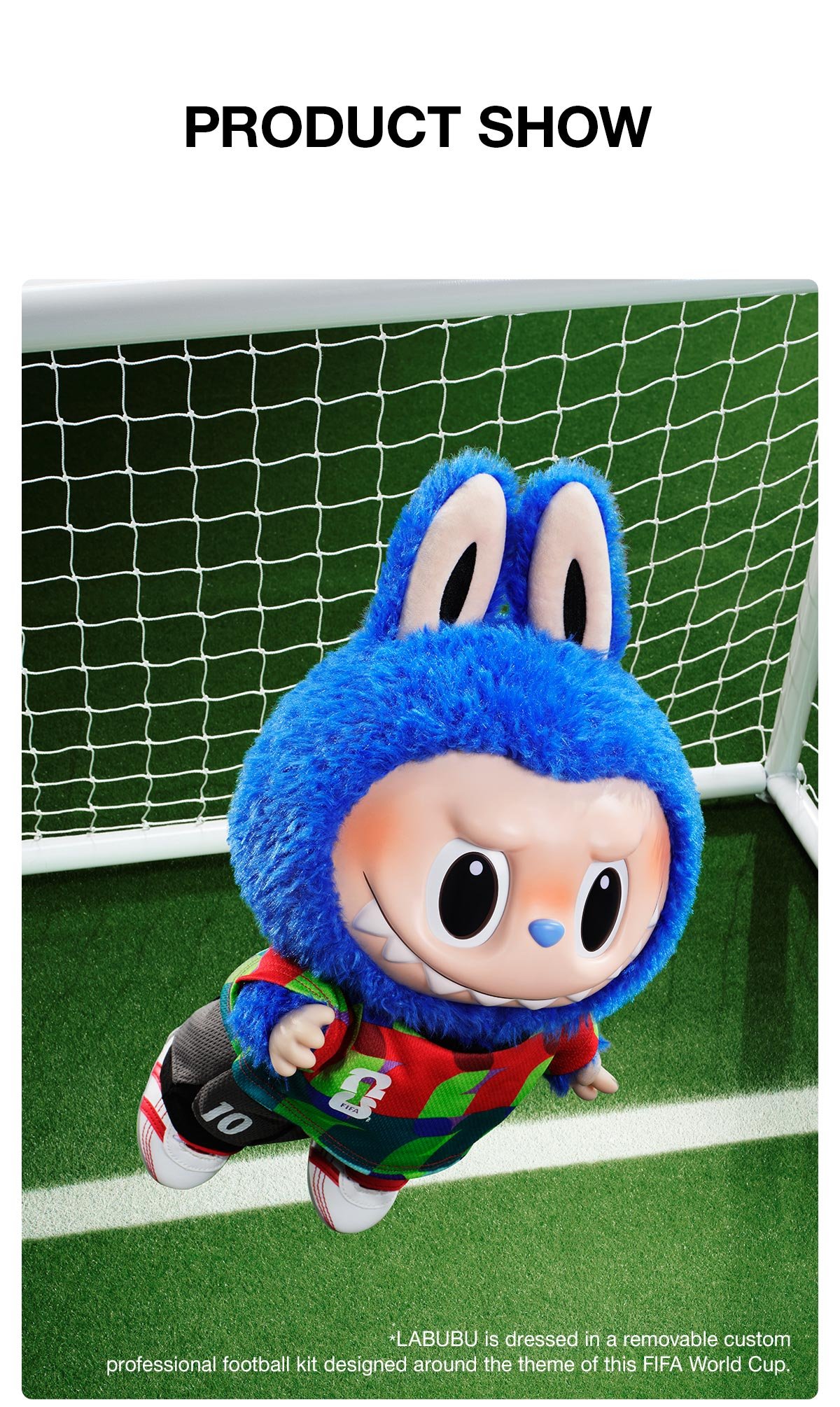 THE MONSTERS × FIFA SERIES-Catch the Win Vinyl Plush Doll | POP