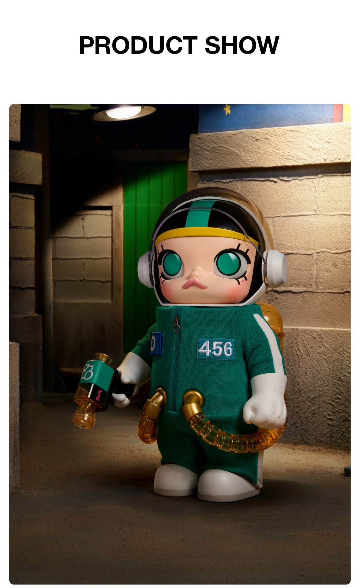MEGA SPACE MOLLY 400% + Action Figure Squid Game Set | POP MART