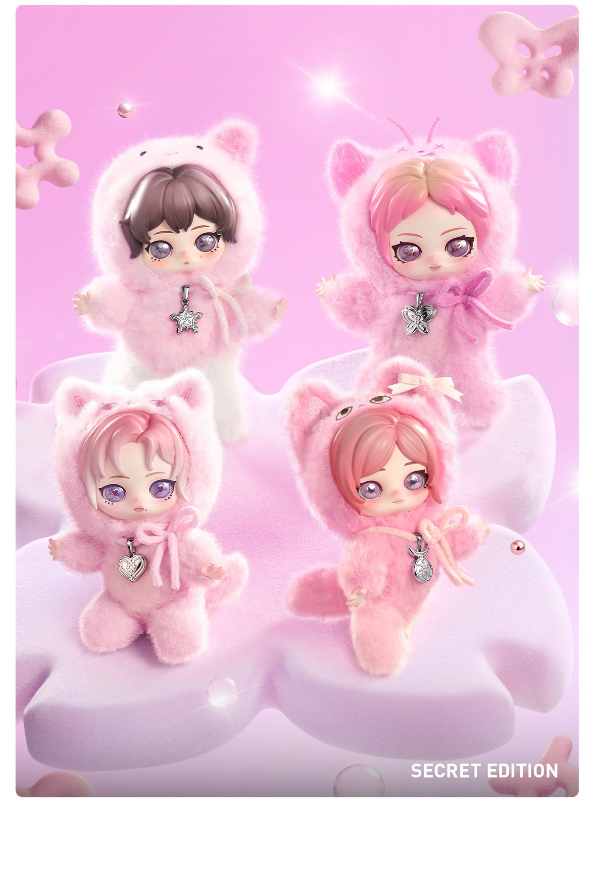 aespa Fluffy Club シリーズ ぬいぐるみペンダント シ aespa Fluffy Club シリーズ ぬいぐるみペンダント | ポップマート