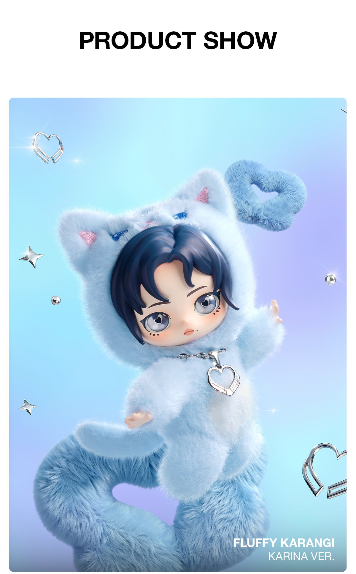 aespa Fluffy Club Series Vinyl Plush Doll Pendant | POP MART