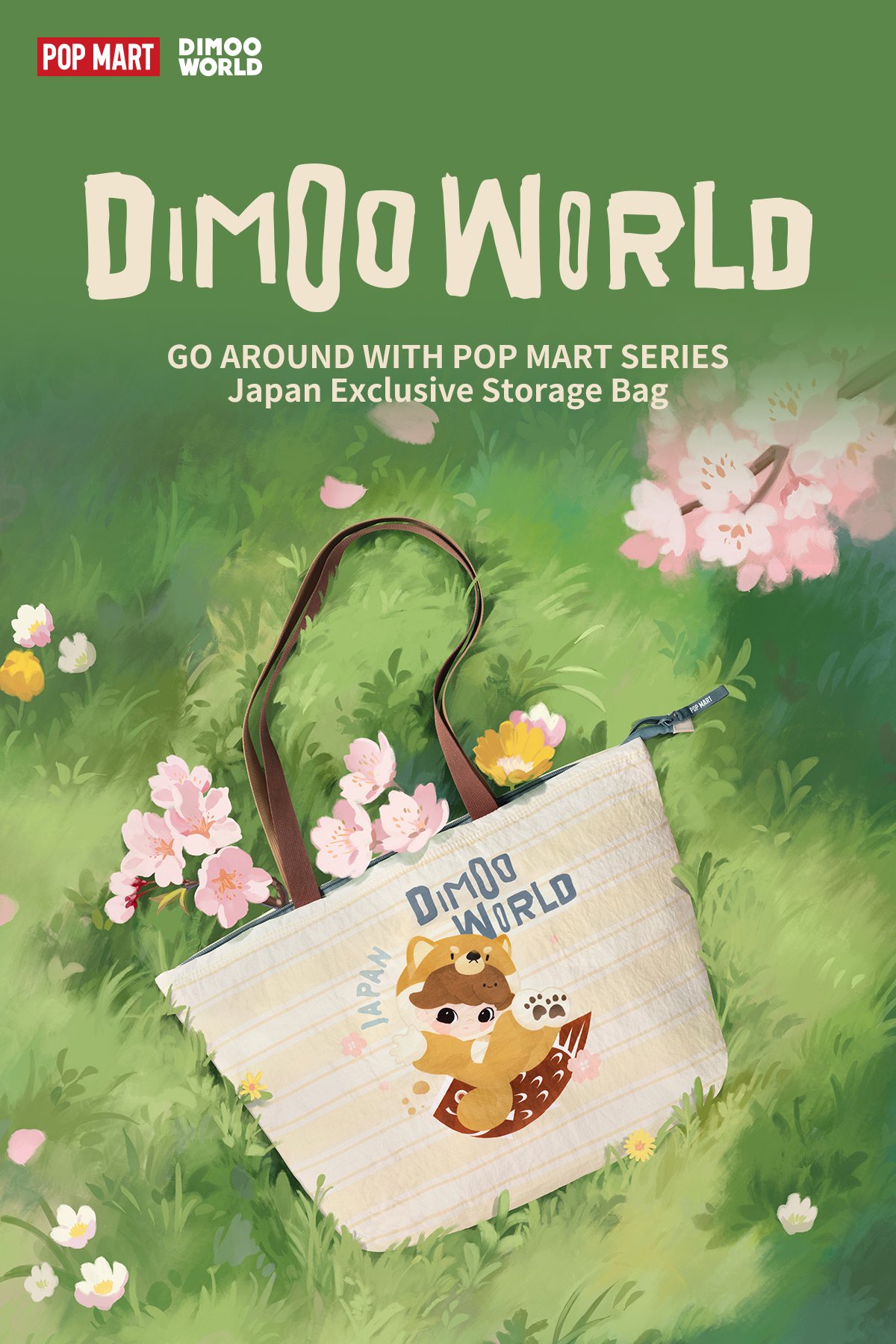 GO AROUND WITH POP MART シリーズ 日本限定 DIMOO Mini Bag | POP
