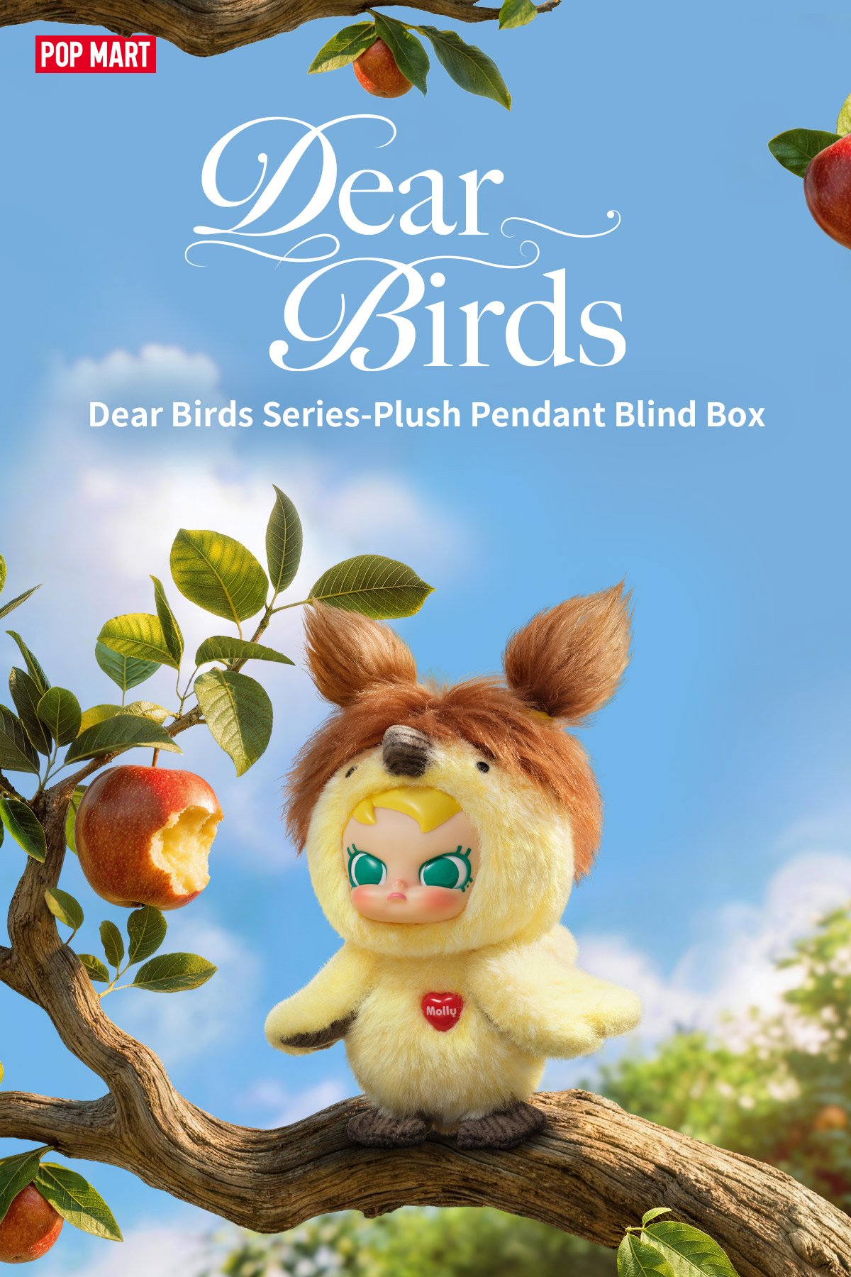 Dear Birds シリーズ ぬいぐるみペンダント | POP MART (Japan)