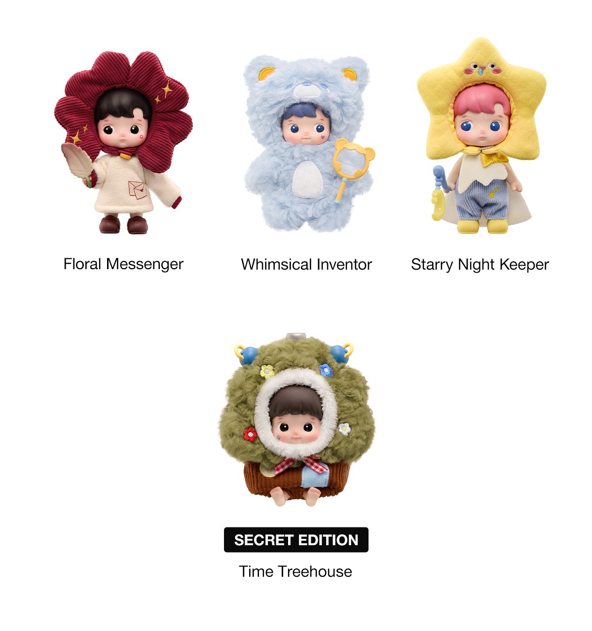 HACIPUPU Enchanted Realm Tales Series MINI Action Figure | POP