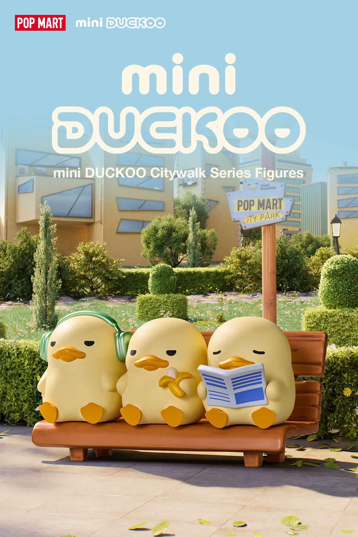 その他 POPMART Mini DUCKOO Citywalk Mini DUCKOO Citywalk Series Figures | POP MART (Singapore)