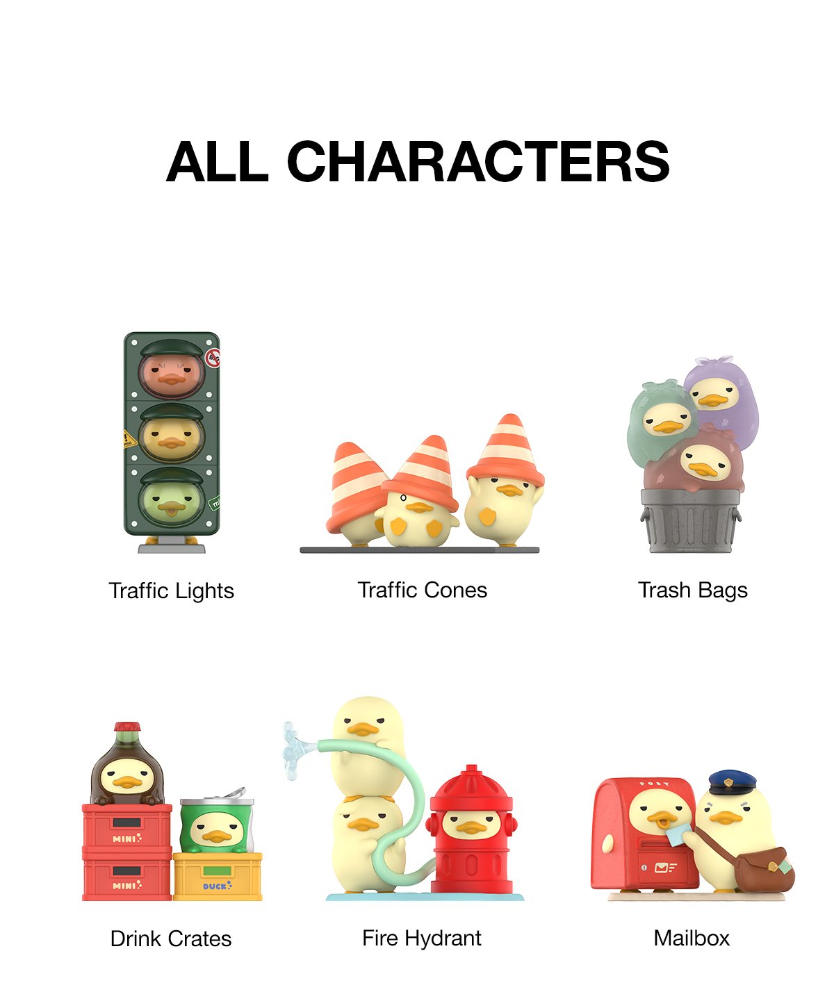 Mini DUCKOO Citywalk シリーズ | ポップマート