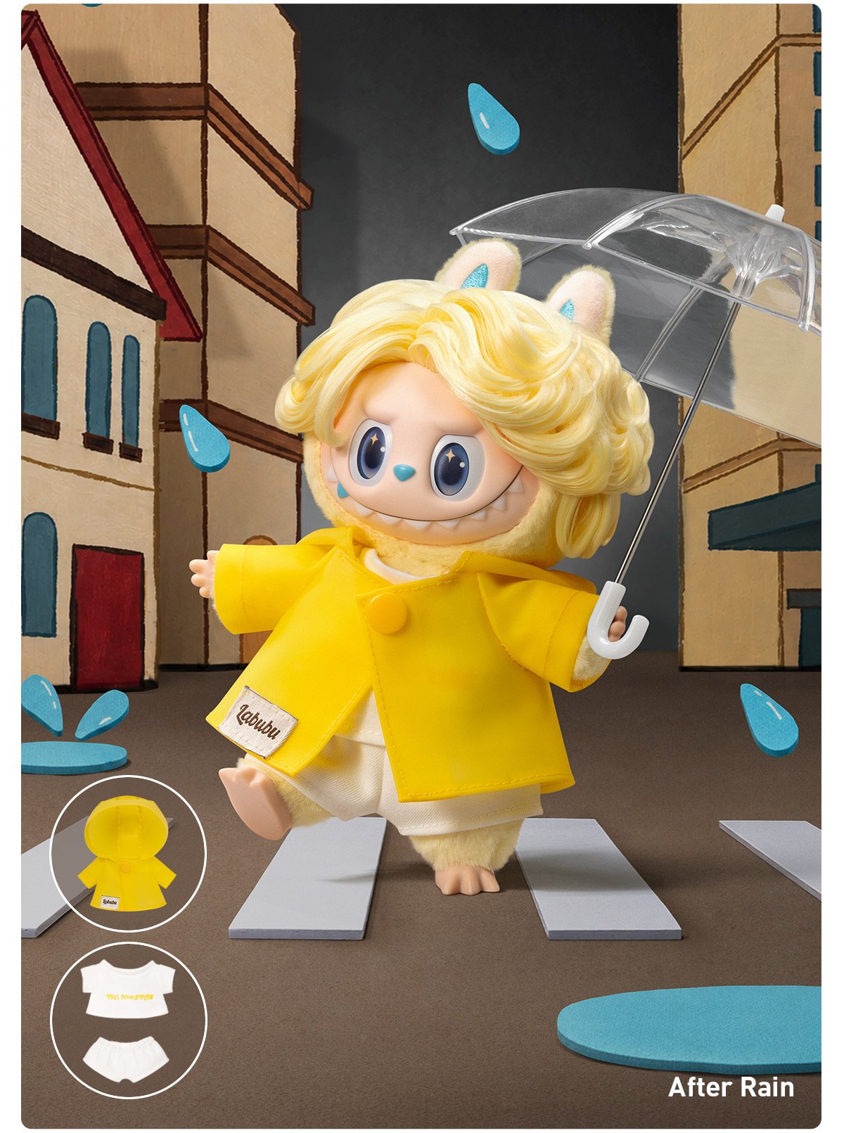 THE MONSTERS ヘアサロン シリーズ ぬいぐるみペンダント | ポップマート