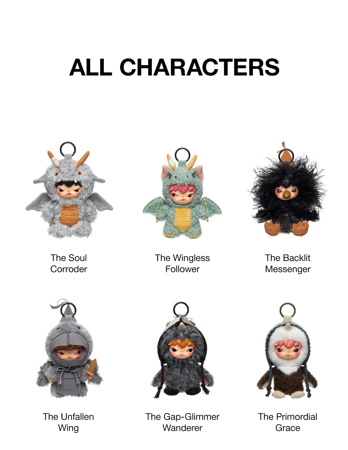Hirono Mist-Walker Series - Plush Doll Pendant | POP MART (Singapore)