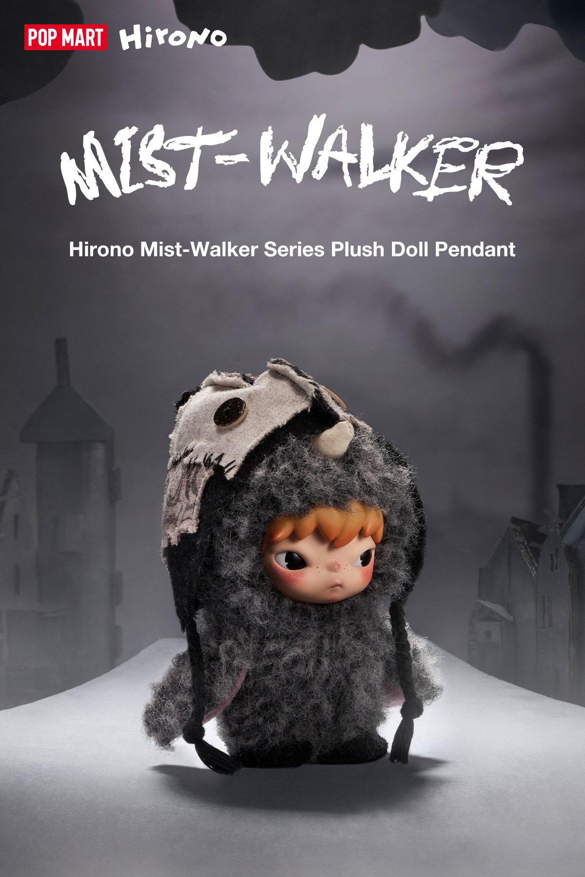 Hirono Mist-Walker Series - Plush Doll Pendant | POP MART (Australia)