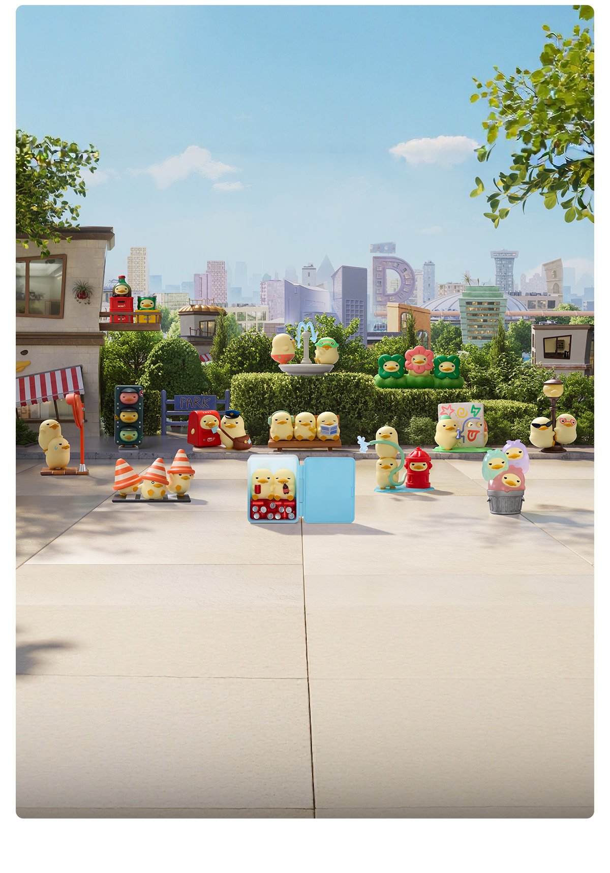 Mini DUCKOO Citywalk シリーズ | ポップマート