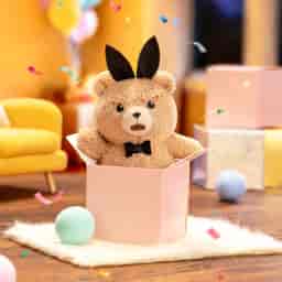 Ted 2 - Baby Ted アクションぬいぐるみペンダント | ポップマート
