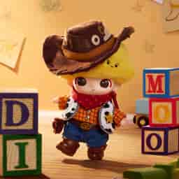 DIMOO WORLD × PIXAR シリーズ ぬいぐるみペンダント | ポップマート