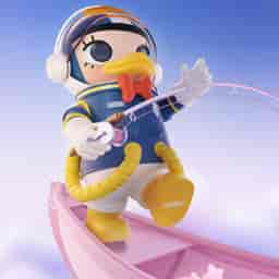 MEGA SPACE MOLLY 400% Donald Duck | ポップマート