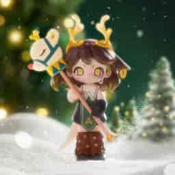 [完美品]AZURA Warm Christmas シークレット　ポップマート AZURA Warm Christmas シリーズ | ポップマート