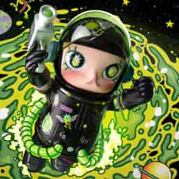 MEGA SPACE MOLLY 400% Rick and Morty | POP MART (Singapore)