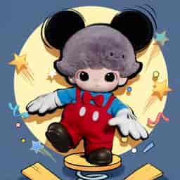 DIMOO WORLD × DISNEY Mickey ぬいぐるみバッグ | POP MART (Japan)
