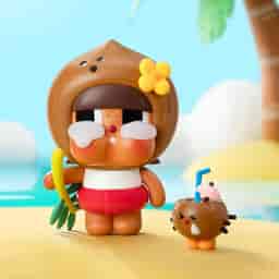 Crybaby Coconut Figure-Brown | POP MART (Singapore)