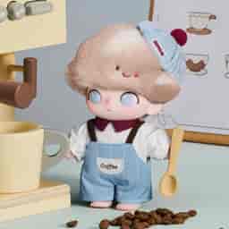 DIMOO Crush on Coffee Series-Vinyl Plush Blister Pack | ポップマート