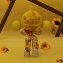 【未使用】POP MART SKULLPANDA 400% ゴッホ ひまわり MEGA α SKULLPANDA 400% Van Gogh Museum ひまわり | ポップマート