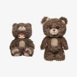 Hirono Bear ぬいぐるみ | ポップマート