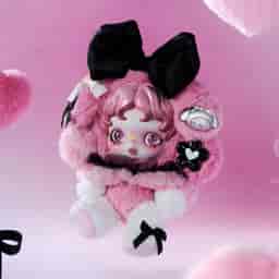 SKULLPANDA × MY MELODY ぬいぐるみペンダント | POP MART (Japan)