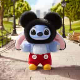 Stitch Adventure シリーズ ぬいぐるみペンダント | ポップマート