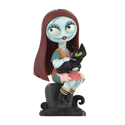 Sally with Black Cat