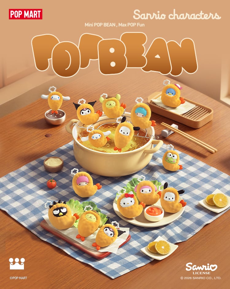 POP BEAN Sanrio characters Fried Shrimp Series