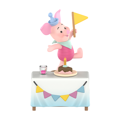 Hopping Piglet