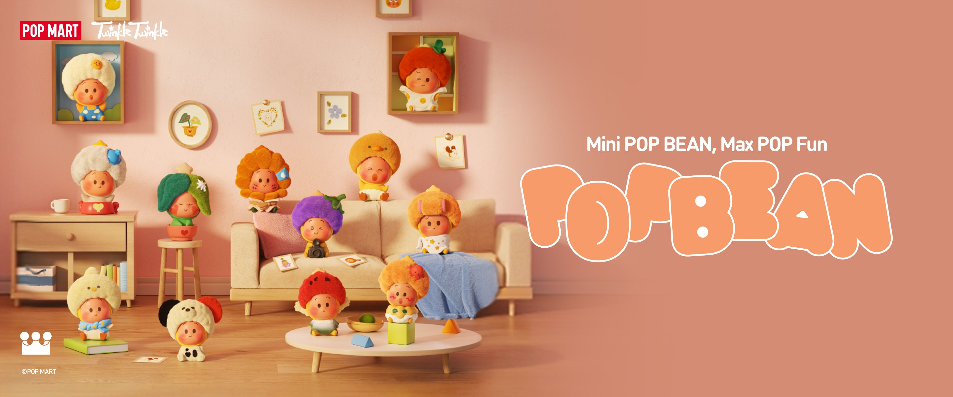 POP BEAN Twinkle Twinkle Live The Ordinary シリーズ 