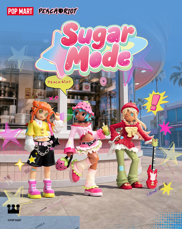 Peach Riot Sugar Mode Series Figures