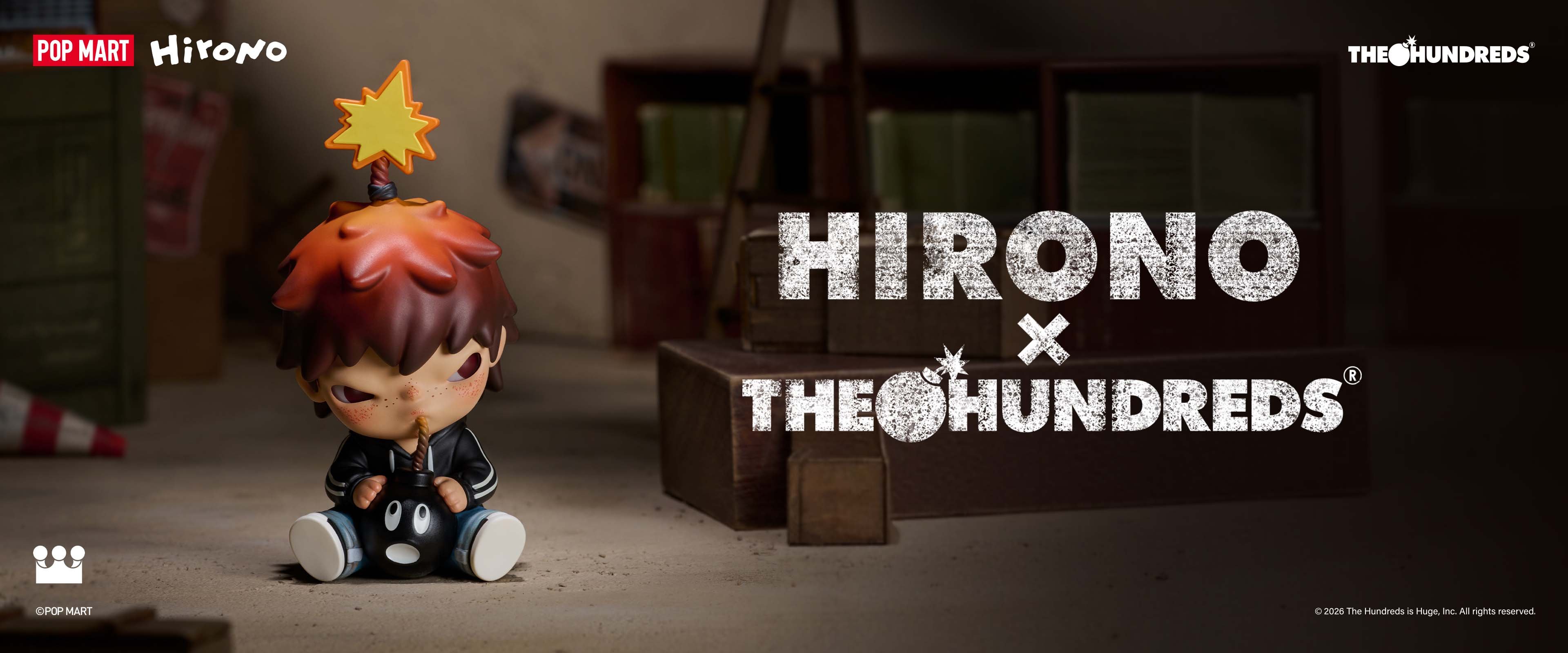 GET YOUR HIRONO × THE HUNDREDS !