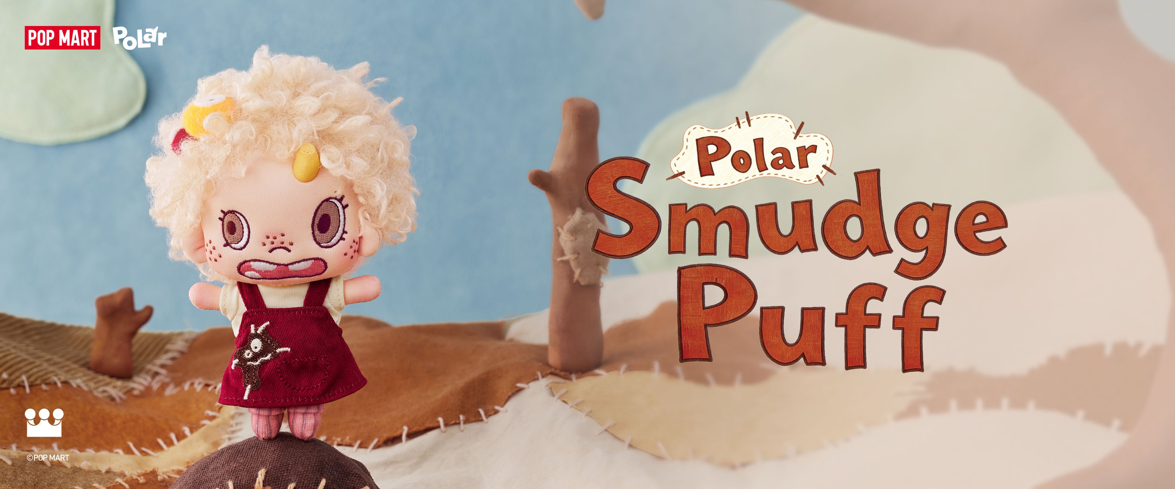 POLAR Smudge Puff Series-Plush Pendant Blind Box