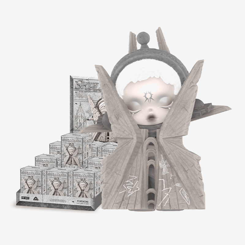 SKULLPANDA WHERE TIME DWELLS Series Figures