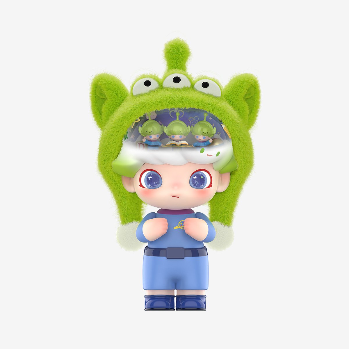 MEGA JUST DIMOO 700% PIXAR-Alien