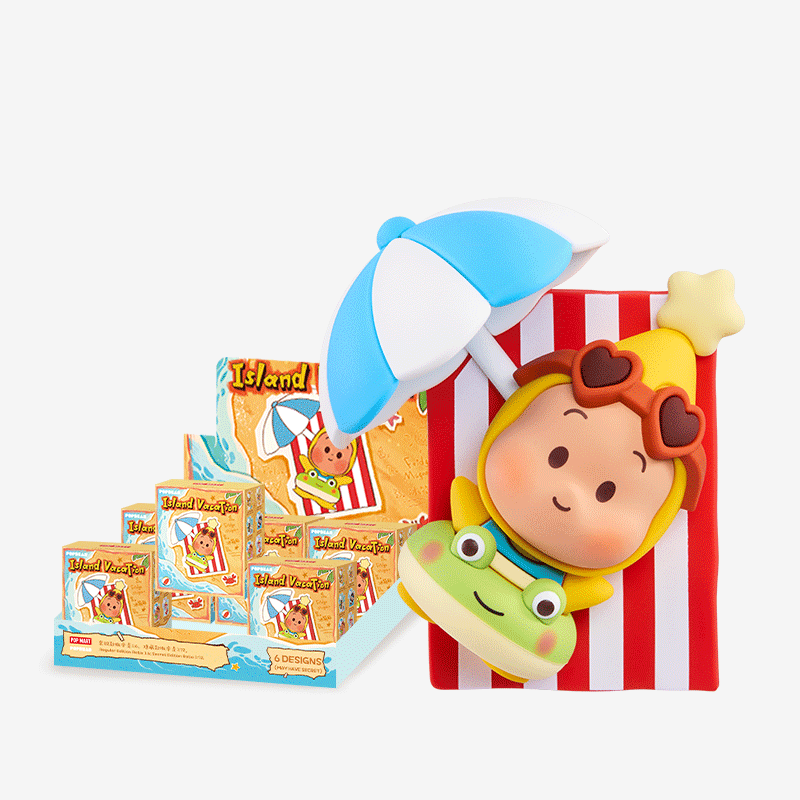 POP BEAN Island Vacation Series Fridge Magnet
