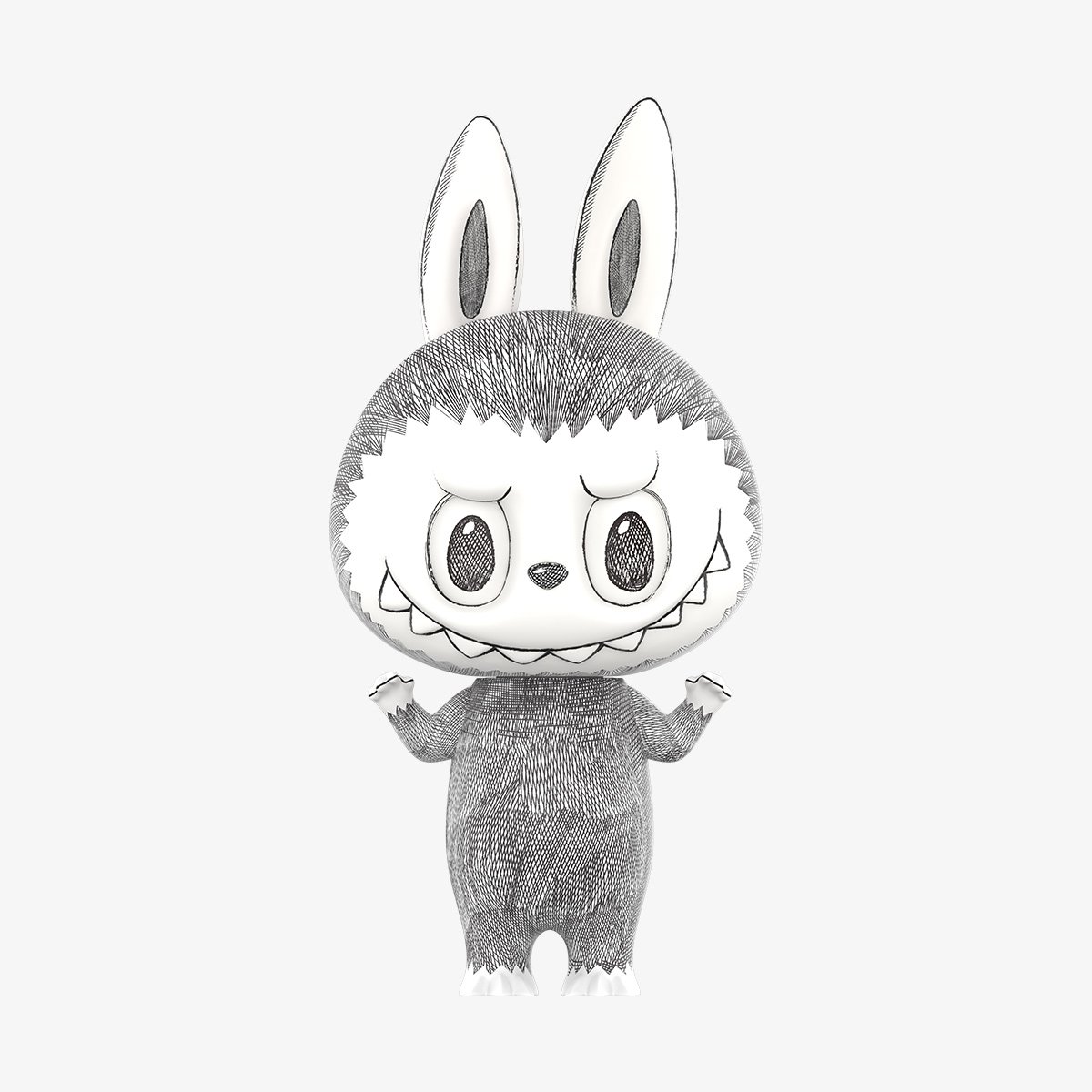MEGA LABUBU 400% Sketch